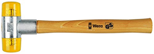 Wera 5000005001 100 Soft-Faced Hammer with Collider Head Sections, 1 x 23 mm Silver