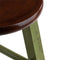 Winsome Wood Ivy Collection 29" Bar Stool, Walnut/Green