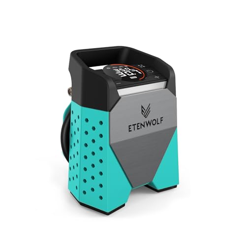 ZEPHYR S3 Tire Inflator Portable Air Compressor with 7800mAh Battery and 100% Duty Cycle, Air Pump for Cars, SUVs, Bikes, Balls (Dark Cyan)