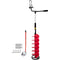 VEVOR Ice Drill Auger, 8'' Diameter Nylon Ice Auger, 41'' Length Ice Auger Bit, Auger Drill with 14'' Adjustable Extension Rod, Rubber Handle, Drill Adapter, Replaceable Auger Blade for Ice Fish