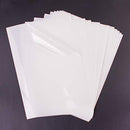 Avarrix Australia Printable Vinyl Sticker Paper for Inkjet & Laser Printer, Transparent Clear Glossy, 20 Sheets, A4 Size, Glossy Transparent Clear Sheets, Waterproof A4 Sticker Paper for Printer