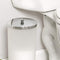 Zenna Home 7668K, Toilet Paper Canister, Frosted
