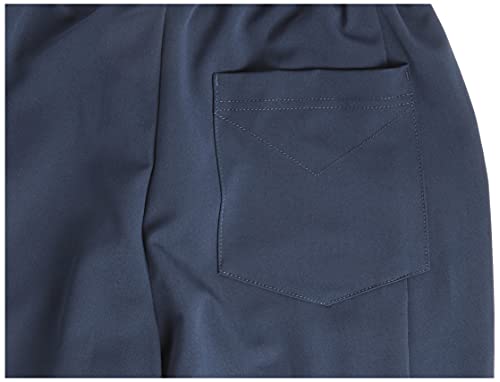 Dickies Women's Xtreme Stretch Flare Leg Drawstring Srubs Pant, D-navy, Medium Petite