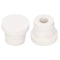 2Pcs Ladder Rubber Stopper Bumper,Replacement Safety Guard Swimming Pool Supplies,for Swimming Pool Ladders (White)