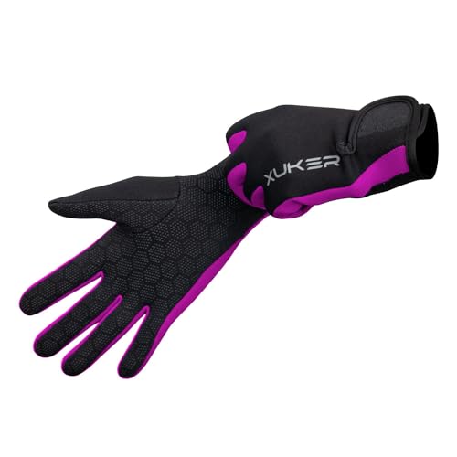 XUKER Neoprene Glove for Women,Wetsuit Gloves 1.5mm & 2mm for Scuba Diving Snorkeling Paddling Surfing Kayaking Canoeing Spearfishing Skiing and Other Water Sports