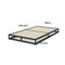 Zinus Joseph 15cm Single Bed Frame Base Mattress Foundation Support - Industrial Metal Steel, Black, (AU-MBBF-6S)