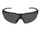 Milwaukee Anti-Fog Safety Glasses Tinted Lens Black/Red Frame 1 pc. - Case of: 1;