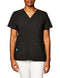 Carhartt Women's Cross-Flex Media Scrub Top, Black, Small