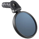 Venzo Bicycle Bike Accessories Handlebar End Mount Mirror Blue Lens 75% Anti-glare Glass - Great for Road or Mountain Rear View - Right