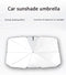 Car Windshield Sunshade Umbrella, UV Protection & Heat Insulation Front Windshield Sun Shade with 4 Side Window Sunshade, Automotive Windshield Sunshades for Most Car