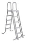 Intex 28077E Heavy Duty Deluxe Pool Ladder with Removable Steps for 52 Inch Depth Above Ground Pools