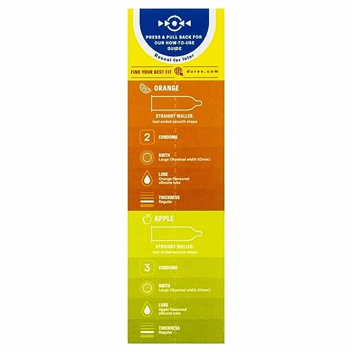 Durex Fruity Fun Flavoured Condoms 10