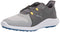 PUMA Men's Ignite Fasten8 Disc Golf Shoe, High Rise-puma Silver-Quiet Shade, 10.5 US