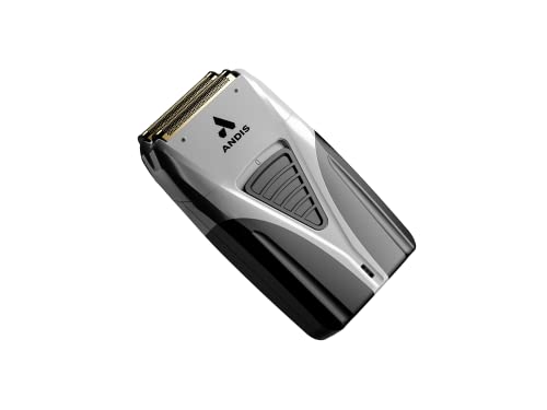 Andis TS-2 17255 Pro Foil Lithium Titanium Foil Shaver, Cord/Cordless, Smooth Shaving Cordless Shaver with Charger, Black