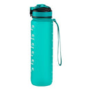 Water Bottle with Time Marker And Removable Strainer, Insulated, Sports 1L Bottle