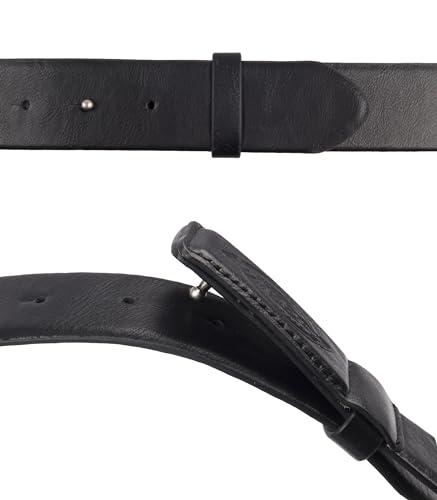 Dickies Men's No-scratch Mechanic Belt, Black, Large (38-40)