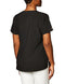 Carhartt Women's Cross-Flex Media Scrub Top, Black, Small