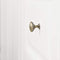 Amazon Basics Round Cabinet Knob, 1.18-inch Diameter, Antique Brass, 10-pack