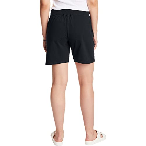 Hanes Women's Jersey Short, Black, Medium