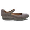 Dansko Womens Marcella Mary Jane - Comfort Shoes, Arch Support, adjustabale Strap, Taupe, 11.5-12