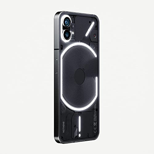Nothing Phone (1) - 8GB RAM + 128GB, Glyph Interface, 50 MP Dual Camera, Nothing OS, 6.55” 120Hz OLED Display, Black