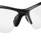 Stanley Clear Lens Half Frame Safety Glasses - Clear Safety Glasses For Men & Women - Transparent with UV Protection Glasses - Rubber Tipped No-Slip Design
