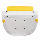 MSC Captain Boat Seat (White/Yellow, Captain Boat Seat)