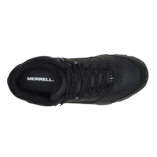 MERRELL Men's Moab Adventure 3 Mid Waterproof Hiking Shoe, Black US 7