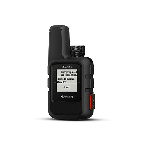 Garmin inReach Mini, Lightweight and Compact Satellite Communicator, Black