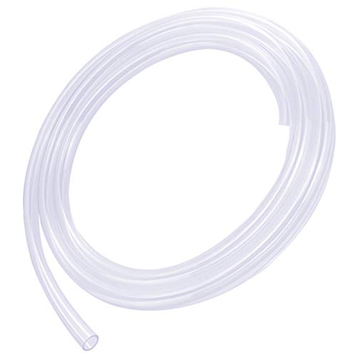 Silicone Tube 3/16"(5mm) ID x 5/16"(8mm) OD Clear Flexible Silicone Rubber Tubing Water Air Hose Pipe Transparent (3.3ft / 1m;5 x 8mm)