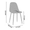 CangLong Dining Chairs, Clear