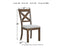 Signature Design by Ashley Dining Room Chair, Wood, Beige