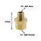 VGOL 4Pcs 1/8inch Male to 1/4inch Female BSP Brass Adapters Pipe Fitting Adapter Brass Thread Converter Accessories for Industrial Applications