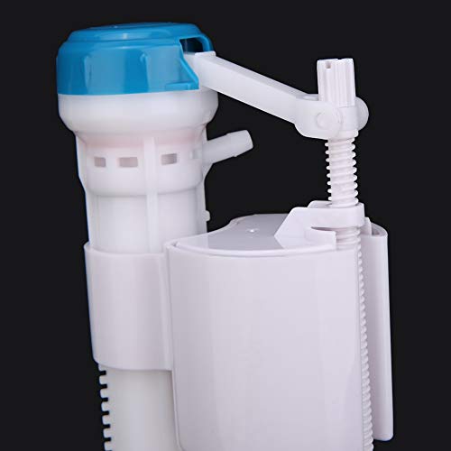 Toilet Fill Valve, Toilet Fill Valve Repair Kit Toilet Universal Fill Valve Bottom Water Inlet Repair Replacement Parts Water Saving Silent Toilet Fill Top Button (Copper Pipe)