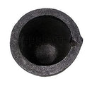 #2 - 4 Kg Foundry Clay Graphite Crucibles Cup Furnace Torch Melting Casting Refining Gold Silver Copper Brass Aluminum