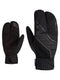 Ziener Men's UZOMIOS Crosscountry Skiing/Nordic/Crosscountry Gloves | Extra Warm Wool Lobster Black 11