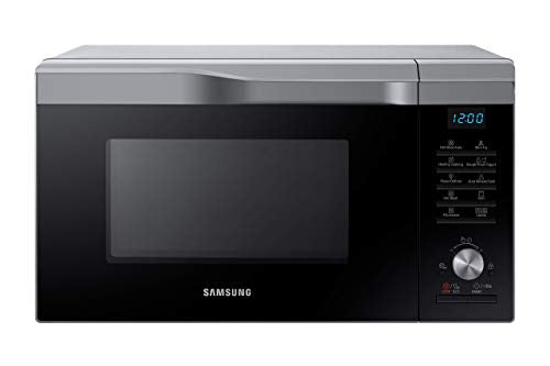Samsung MC2BM6035CS/EG Combination Microwave with Grill and Hot Air, 900 W, 28 Cooking Chamber (Extra Large), 20.5" Width, HotBlast Technology, SlimFry, Silver