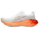 ASICS Men's NOVABLAST 4 Running Shoe, White/Moonrock, 10.5