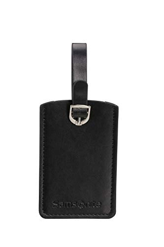 Samsonite Global Travel Accessories Rectangle Luggage Tag, 10.2 cm, Black