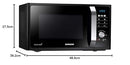 SAMSUNG MICROONDE MG23F301TCK