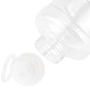 ZEONHEI 12 PCS 24oz Plastic Juice Bottles with Caps, 700ml Cute Bubble Tea Clear Water Bottles, Pull Ring Top Juice Bottles for Smoothie, Boba Tea and Cold Brew Tea