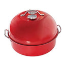 Nordic Ware 36550 Indoor/Outdoor Kettle Smoker, 7 by 13 inches, Red