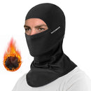 ROCKBROS Cold Weather Balaclava Ski Mask for Men Windproof Thermal Winter Scarf Mask Women Neck Warmer Hood for Cycling Black