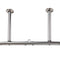 Zenna Home E60H1ALSS Chrome NeverRust 28 by 60-Inch Hoop Shower Rod for Freestanding and Clawfoot Tubs