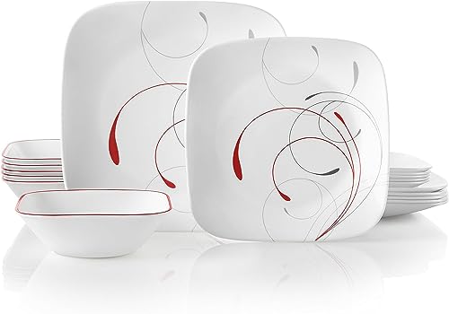 Corelle Dinnerware Set, Indigo Speckle (18-Piece Set)