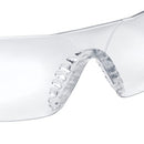 Stanley Clear Lens Transparent Safety Glasses - Clear Safety Glasses For Men & Women - Transparent Arms and Lenses with UV Protection Glasses - Rubber Tipped No-Slip Design - SY1201D