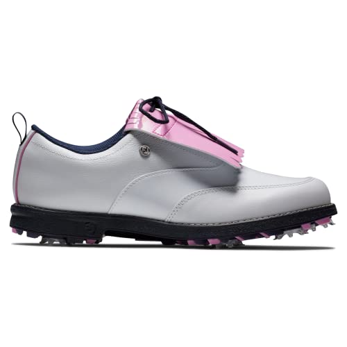 Footjoy Premiere Issete, Women's Golf Shoes, Pink White, 10.5 AU