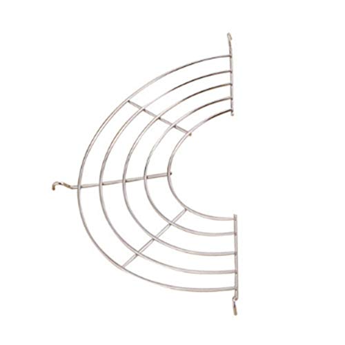 Stainless Steel Shelves Food Cooling Rack Strainer Kitchen Wok Fry Pan Pot for Fry Pan Drainer Rack for Tempura Fried Chicken(Large)