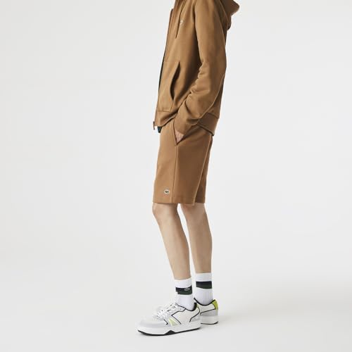 Lacoste Men's Cotton Fleece Short, Green, Large