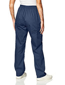 Dickies EDS Signature Women Scrubs Pant Natural Rise Tapered Leg Pull-on 86106, Navy, Medium Petite